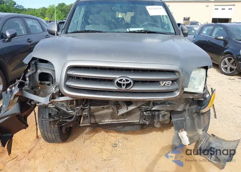 2004 Toyota Sequoia Sr5 V8 from USA, damaged, VIN 5TDZT34A64S217431